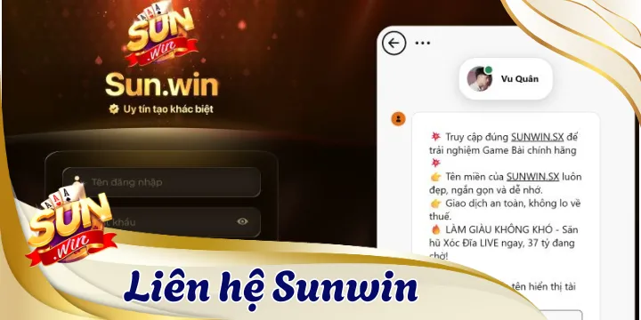 Liên hệ Sunwin – Kênh kết nối nhanh chóng, hỗ trợ 24/7